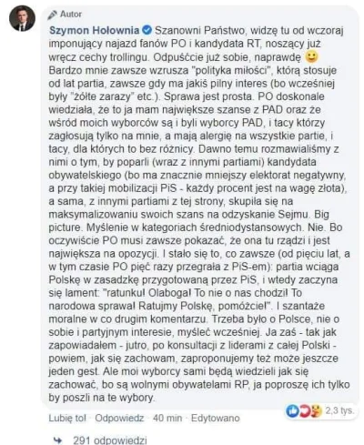 Pusiak212 - Mówcie o nim co chcecie, ziomek rzuca czystymi faktami w tym momencie

...