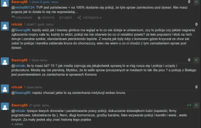 retciak - gdzie twoja boga teraz? kompromitacja @Swarog86 

a i nie zgłaszaj postów...