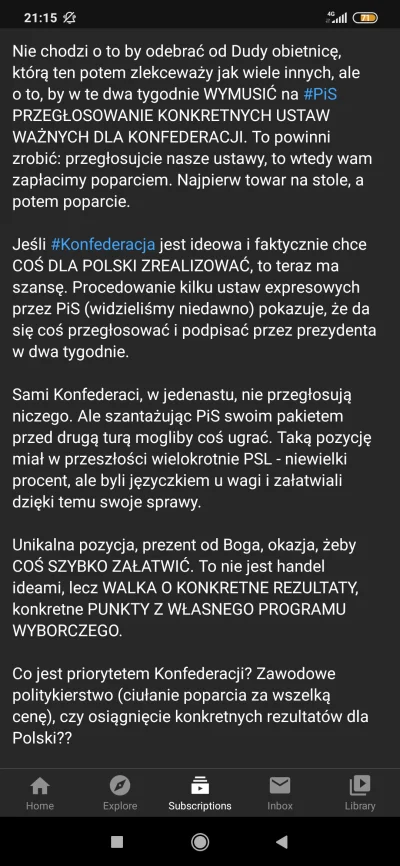 Don_Lukasio - Odnoszę wrażenie że Cejrowski nadal jest zwolennikiem PiSu i próbuje na...