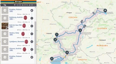 Casya - Dzien dobry! Czy myślicie ze taki krótki eurotrip jest wykonalny? Czy zbyt na...