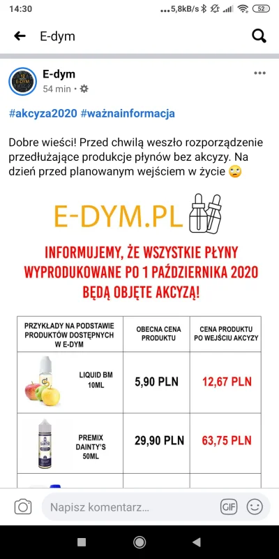 Kaaziiu - Akcyza przesunięta

#epapierosy #mojliquid