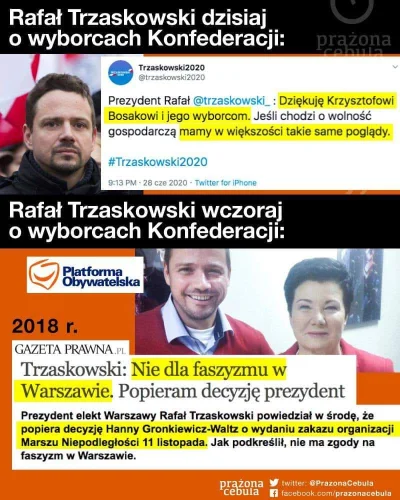 sorek - Wyborcy mają krótką pamięć.. ( ͡° ͜ʖ ͡°)

#trzaskowski #neuropis #konfedera...