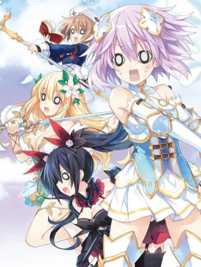 A.....a - #randomanimeshit #neptune #noire #blanc #vert #choujigengameneptune #hyperd...