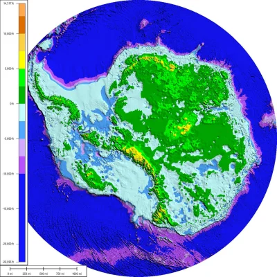 JoeShmoe - |Antarktyda bez powłoki śnieżnej: #geologia #geografia #ciekawostki #swiat...