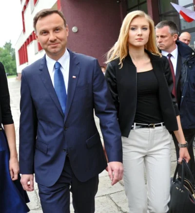 B.....n - #duda trochę się postarzał, ale córkę ma udaną #kingaduda #bojowkakingidudy...