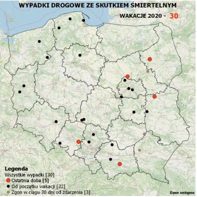 Birbirgo13 - MAPA WYPADKÓW DROGOWYCH ZE 
SKUTKIEM ŚMIERTELNYM - WAKACJE 2020


Mina...