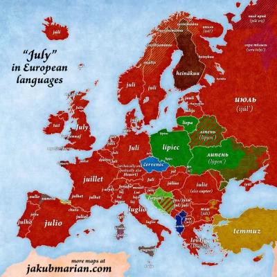 Gh0st - Lipiec w różnych językach
#mapy #mapporn ##!$%@?