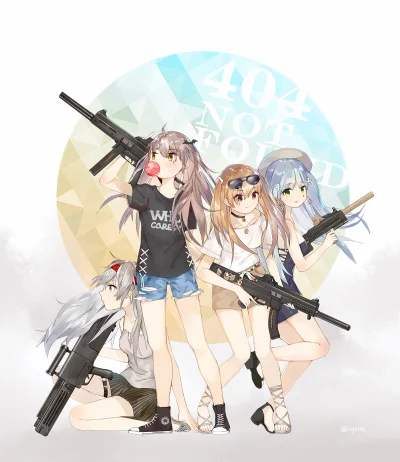 A.....a - #randomanimeshit #anime #g11 #hk416 #ump9 #ump45 #girlsfrontline