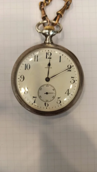 MirekzMirkowa - #zegarki #zegarkiboners
Dziadek kolegi przyniósł taką Omegę, którą do...