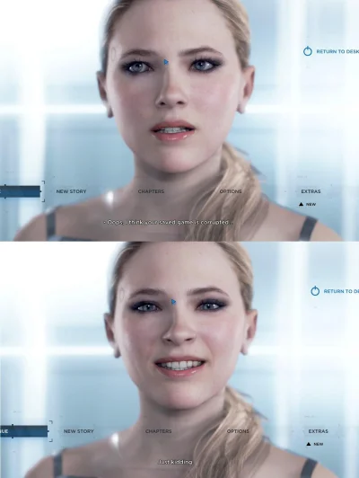 Greensy - Haha very funny.

#gry #ps4 #detroitbecomehuman
