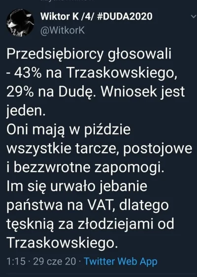 Zenon_Zabawny - Wyznawcy PiS-u już wiedzą, dlaczego przedsiębiorcy wolą głosować na T...