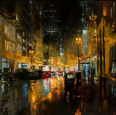 panidoktorodarszeniku - Jeremy Mann
Post St. Downpour, olej na panelu_
#artfucksme ...