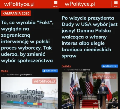 saakaszi - Po lewej stronie zagraniczna interwencja w polski proces wyborczy. 
Po pra...