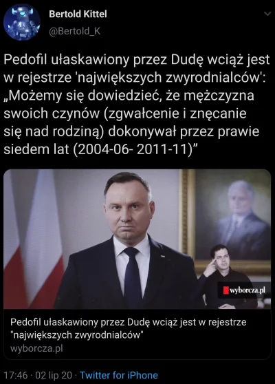 Kempes - 7 lat cały proceder trwał... to jakaś Kurła patologia, a ten ułaskawia...