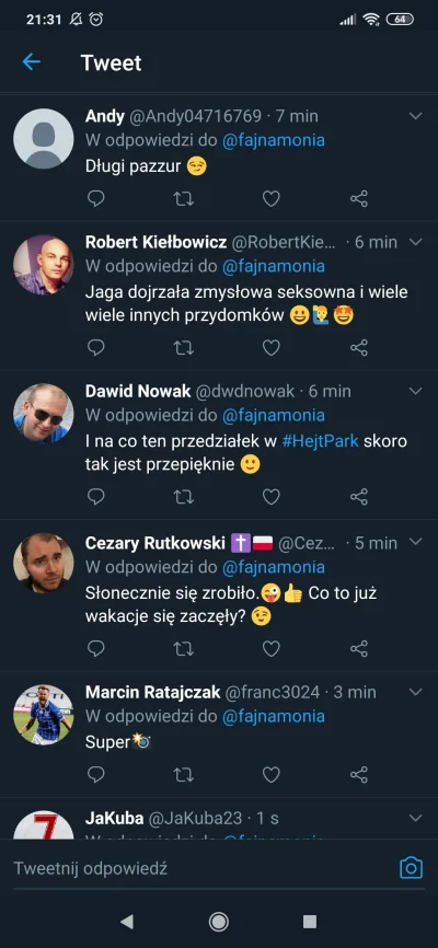 matinho10 - #kanalsportowy
FAJNAMONIA wrzuciła zdjęcie na tt, o jeju