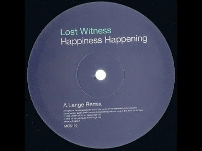 cinkowsky - Lost Witness - Happiness Happening (Lange Remix) (1999)
#trance #muzyka ...