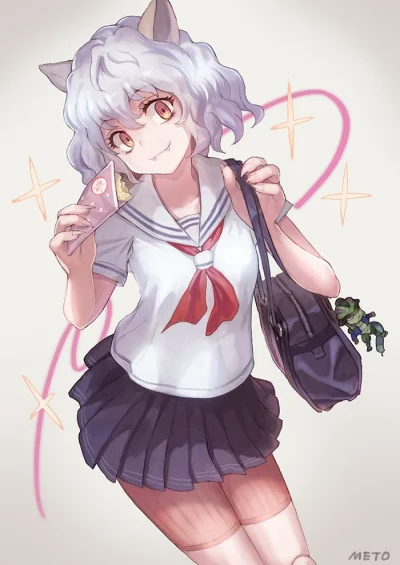 otootooto - #anime #hunterxhunter #neferpitou 
#randomanimeshit #schoolgirl