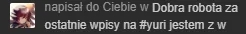 Hajak - @ludendorf: Widzę że wypok jak zwykle stabilny xDD A co do yuri to nie pamięt...