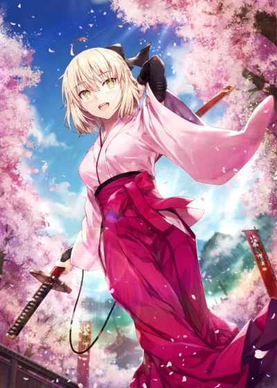 Smutny__memiarz - #randomanimeshit #fate #fategrandorder #soujiokita #yukata #girlsan...