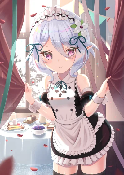 zabolek - #anime #randomanimeshit #kokkoro #princessconnect #elf #maid