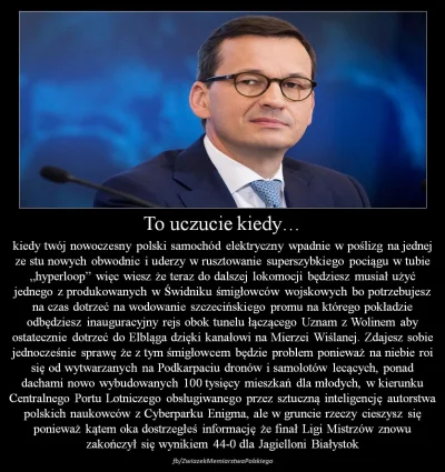 mistejk - Uwielbiam to uczucie ( ͡° ͜ʖ ͡°) 
#morawiecki #bekazpisu #bekazprawakow #ne...