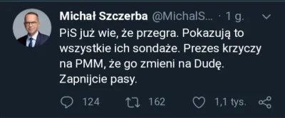 Szekele123 - Wiem, że Szczerba, ale to brzmi bardziej realnie od tej córki Dudy, o kt...