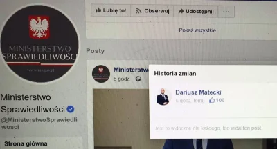saakaszi - Nie zdziwię się jak D. Matecki - @darties, prowadzi profile ministerstwa s...