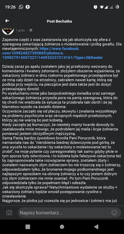 royaleaplle - Kontynuacja wpisu o żołnierzu fałszywie oskarżonym o gwałt na innej żoł...