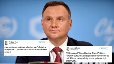 StaryWilk - #bekazpisu #duda #debata #heheszki #globalneocieplenie
Duda martwi się o...