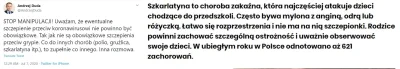 pacjent_0 - Nasze słońce narodu właśnie wynalazło szczepionkę na szkarlatynę ( ͡° ͜ʖ ...