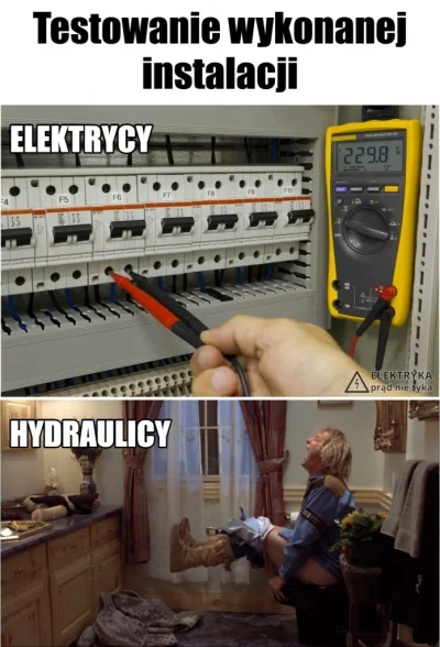 ElektrykaPradNieTyka - #elektrykapradnietyka #humorobrazkowy #pomiary #elektryka vs #...