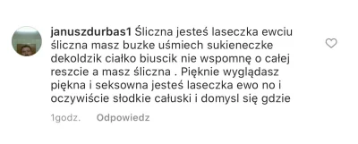 Wariner - Obleśne Janusze-spermiarze grasują również na instagramie - poniżej komenta...