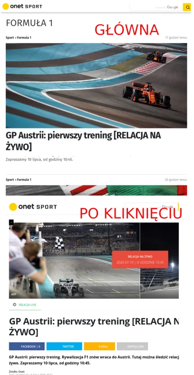 rejestracjaniedziala - Onet osiągnął nową jakość w clickbaitach XD
Wrzucam screena ż...