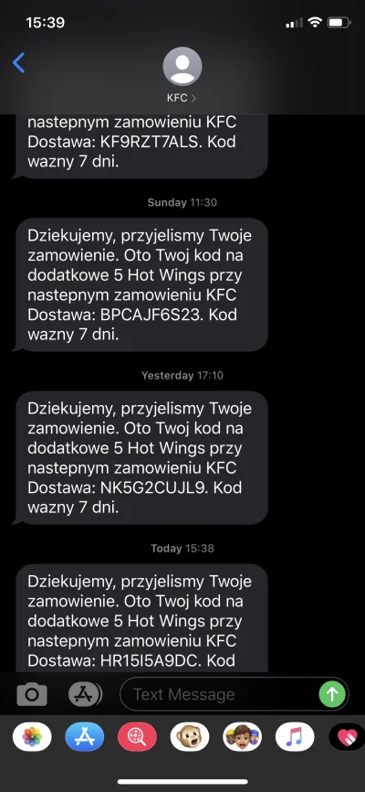 KrojonyAnanas - #kfc
Dwa na dole na pewno nie wykorzystane, reszty nie pamietam 
 ( ͡...