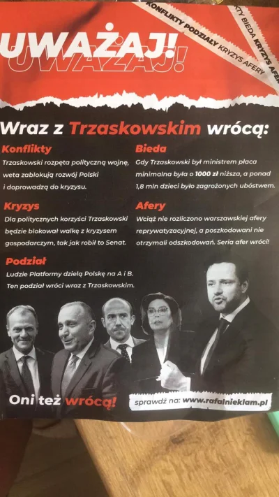 rozbojnikalibaba - Poczta Polska roznosi (i ponoć drukuje) poprzez listonoszy ulotkę ...