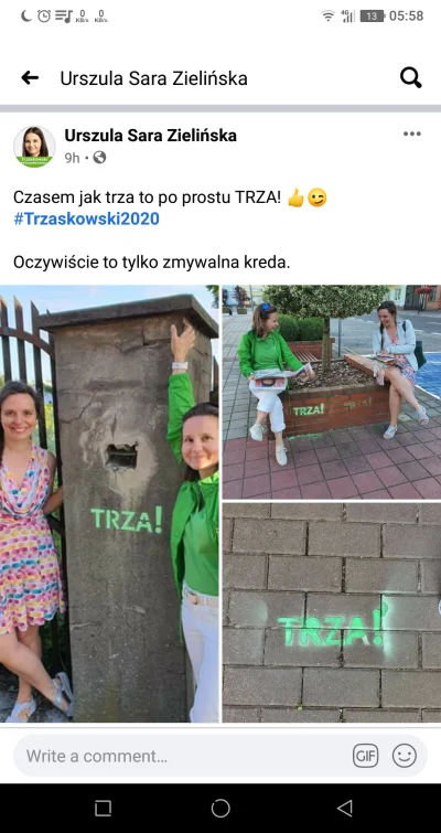 tricolor - @Kekuswola: sorry ale idiotki same się przyznały do tego usuwając zdjęcie ...