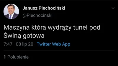zordziu - Uwielbiam czytać tweety Piechocińskiego bez kontekstu xD
#rynekswin #hehesz...