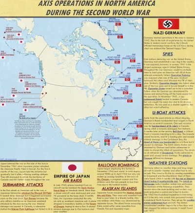 myrmekochoria - Operacje państw Osi na terenie Ameryki Północnej w II wojnie światowe...