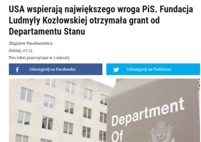 szurszur - hahahaha
Pisowcy przedstawiali fundację Otwarty Dialog jako ruską agentur...