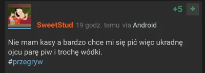 Eattrashdiefast - @SweetStud: im głębiej wchodze w twój profil, tym większa żenaduwa ...