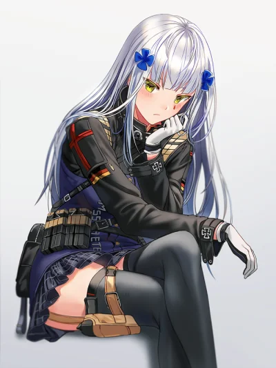 l.....f - (｡◕‿‿◕｡)
#randomanimeshit #girlsfrontline #hk416 #zakolanowkianime #anime ...