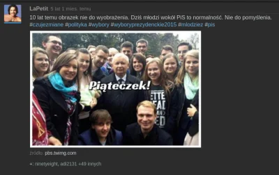 Juzef - Czołem Ziemianie!
Przybywam z roku 2015 i zostawiam Wam pic rel.
Biorę to c...