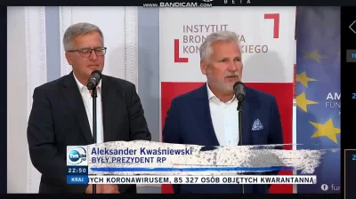 ecconomicus - > Bronek z Olkiem tacy czerwoni, musieli się dobrze bawić przed konfere...