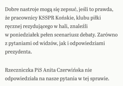 spudrospadreebin - Pracownicy KSSPR Końskie, klubu, którego hala posłużyła za miejsce...