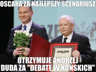 Big__Lebowski - And the winner is... #duda

#wybory #heheszki #bekazdudy #bekazpisu...