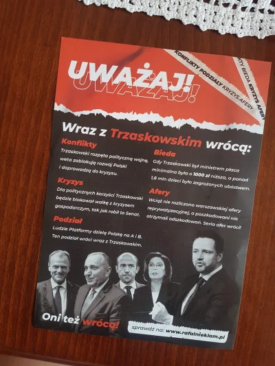 d4vid - Poczta Polska roznosi po domach takie ulotki.

#afera #wybory #pis #wyboryp...