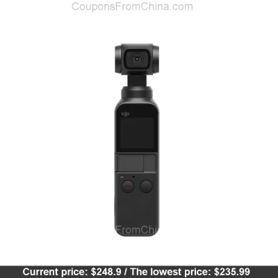 n____S - DJI Osmo Pocket 3-Axis Gimbal Camera - Banggood 
Cena: $248.90 (984,30 zł) ...