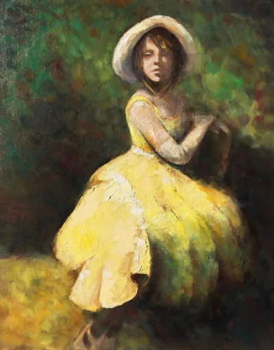 malakropka - Yellow dress_