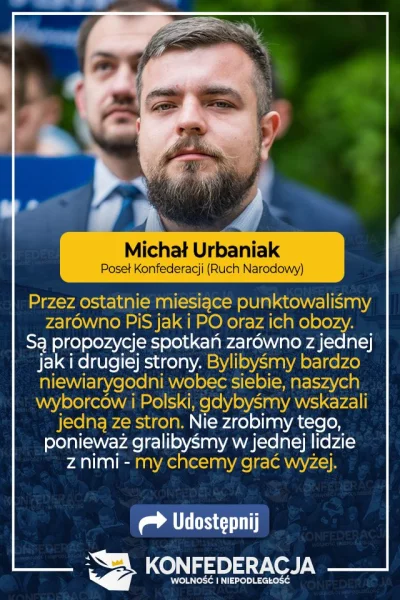 YgoR - 09.07.2020 Konfederacja wystąpiła... Chcesz być wołany? Napisz komentarz "woła...