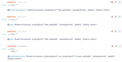 stormkiss - @paliwoda: napisal ten co pisze "tysiącz" zamiast "tysiąc" ¯\\(ツ)\/¯

M...